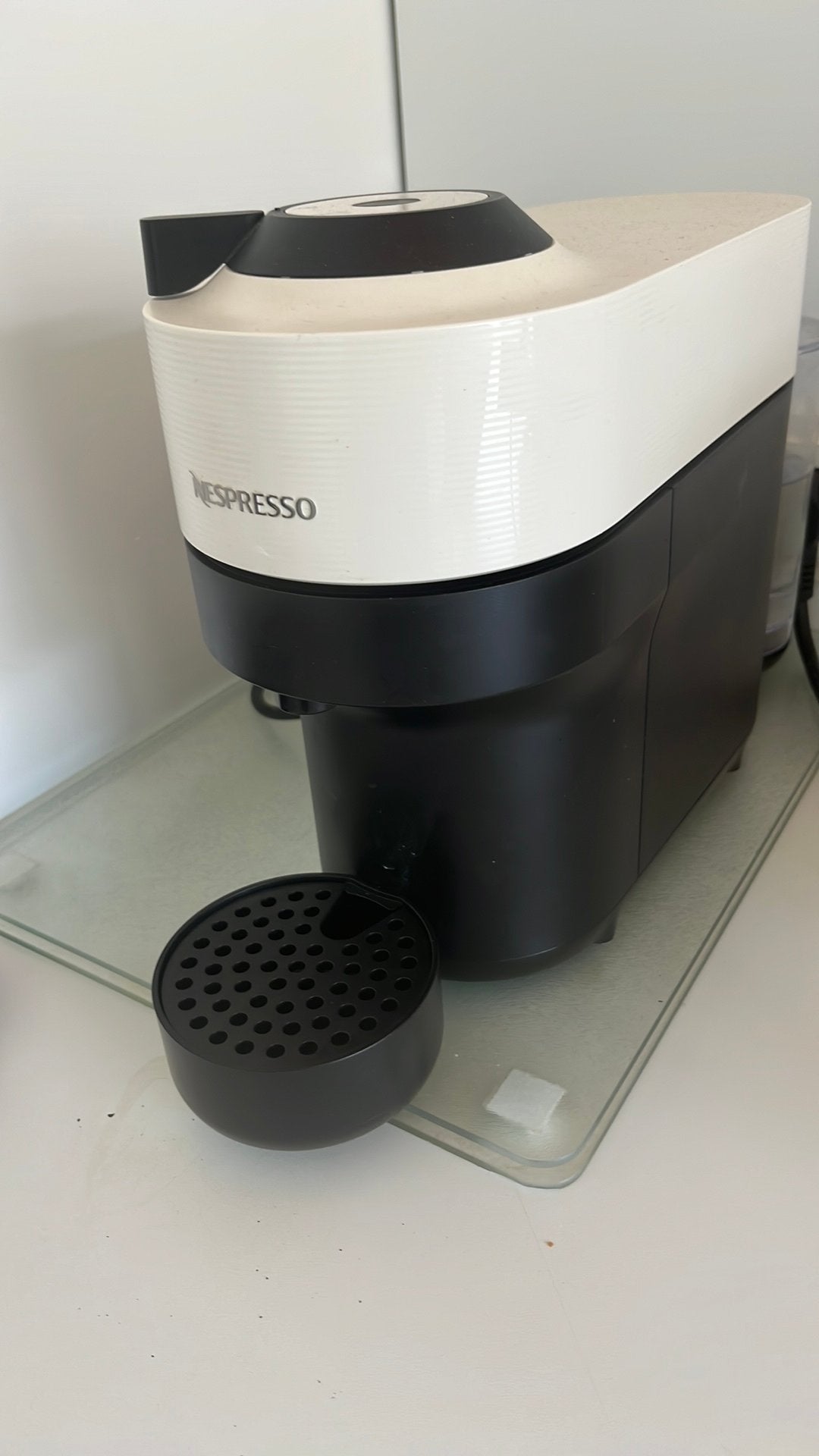 Nespresso Vertuo Pop Koffiemachine - Wit/Zwart