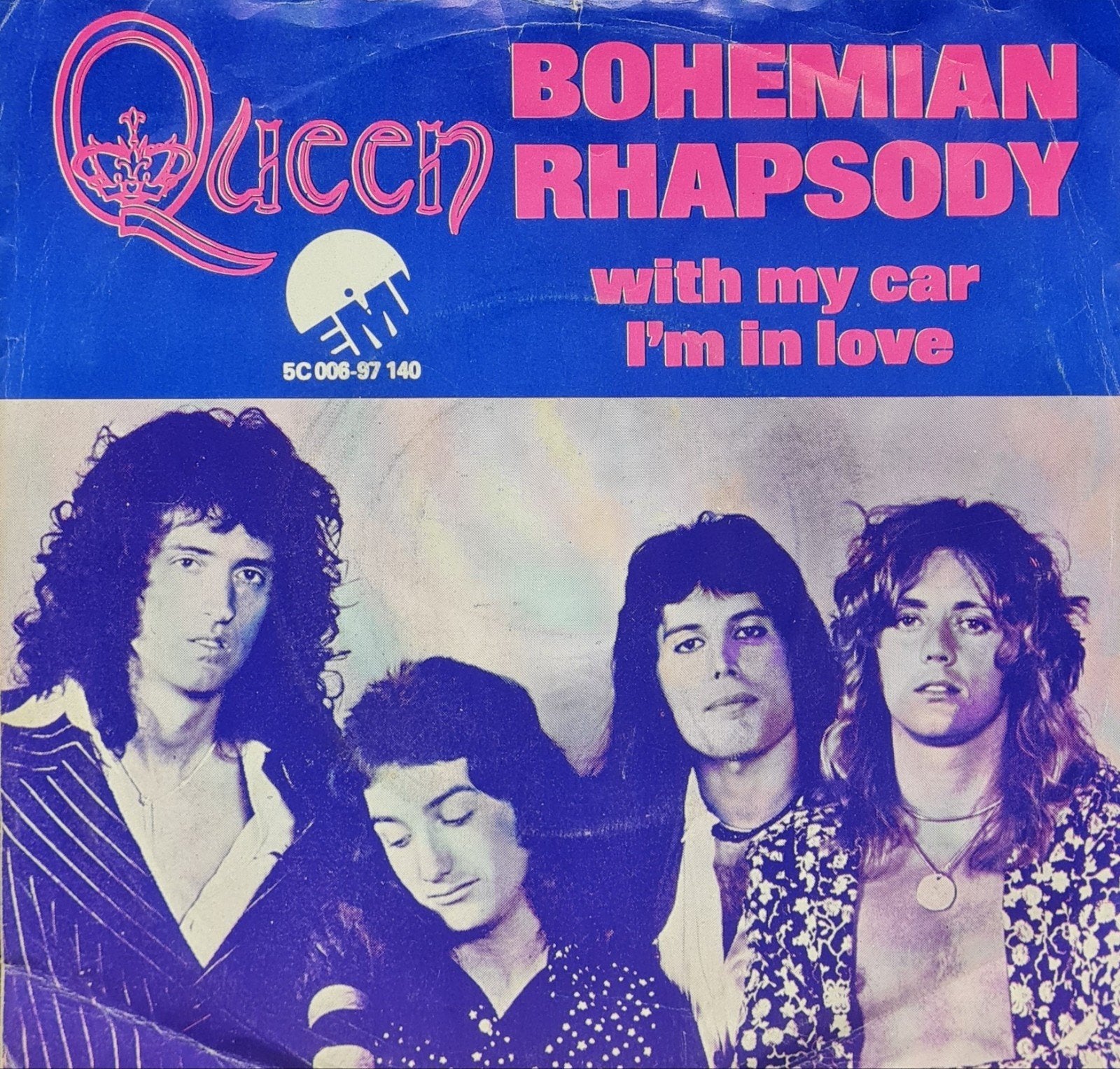 QUEEN - BOHEMIAN RHAPSODY, Ophalen of Verzenden, Gebruikt, Pop
