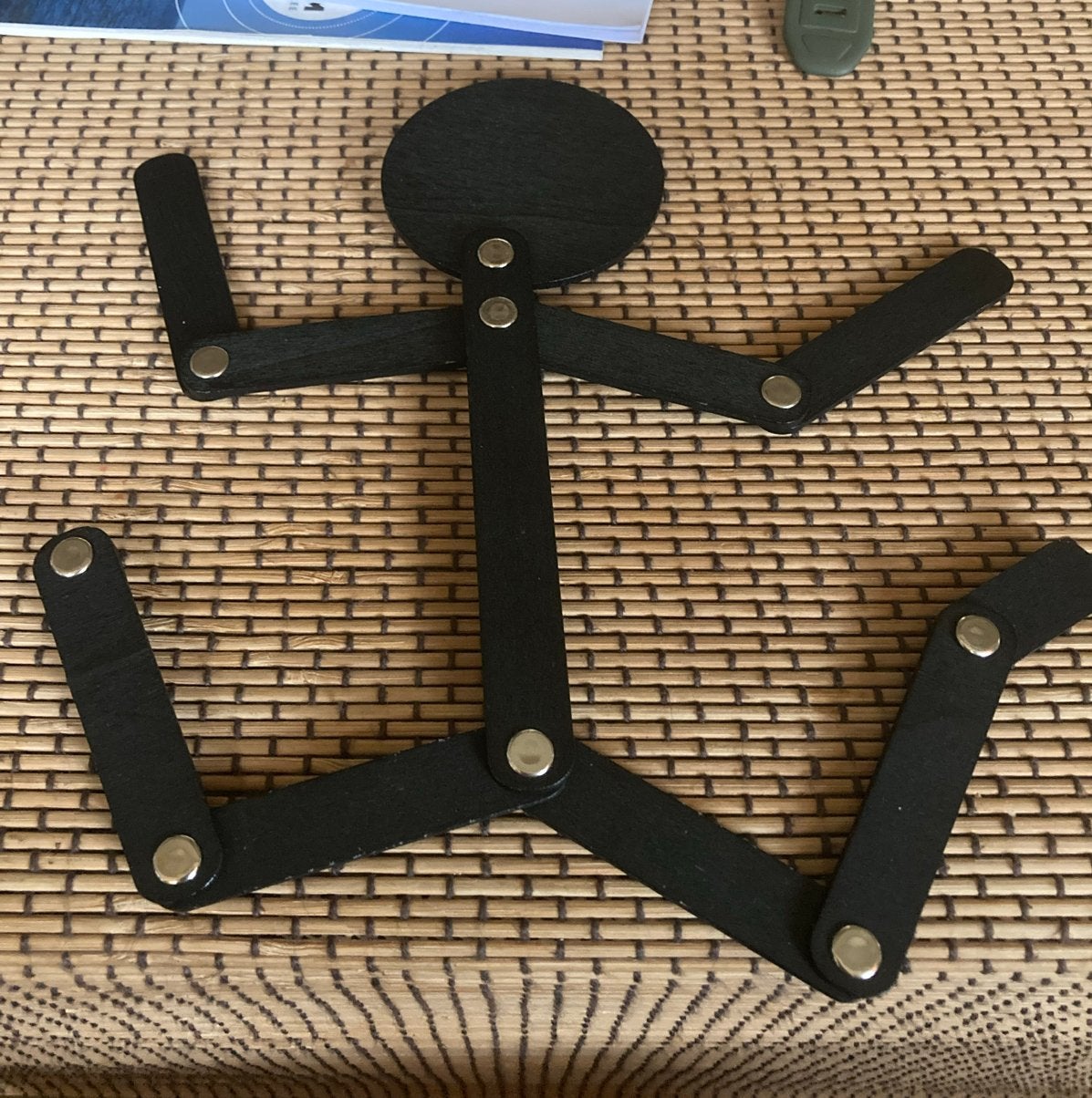 Boncy Stickman Pose Puzzle - Montessori uitdaging, Ophalen of Verzenden, Nieuw, Puzzelen