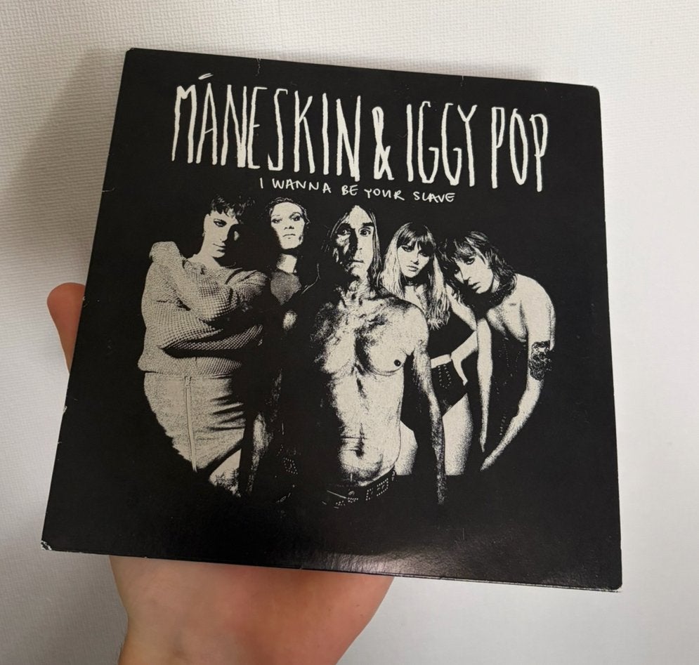 Maneskin & Iggy Pop - I Wanna Be Your Slave (NUMBERED) vinyl, Ophalen of Verzenden, Zo goed als nieuw, 12 inch, Poprock