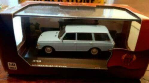 ist models WARTBURG 353 KOMBI 1972 LICHTBLAUW IST 038, Ophalen of Verzenden, Nieuw, Auto, Overige merken