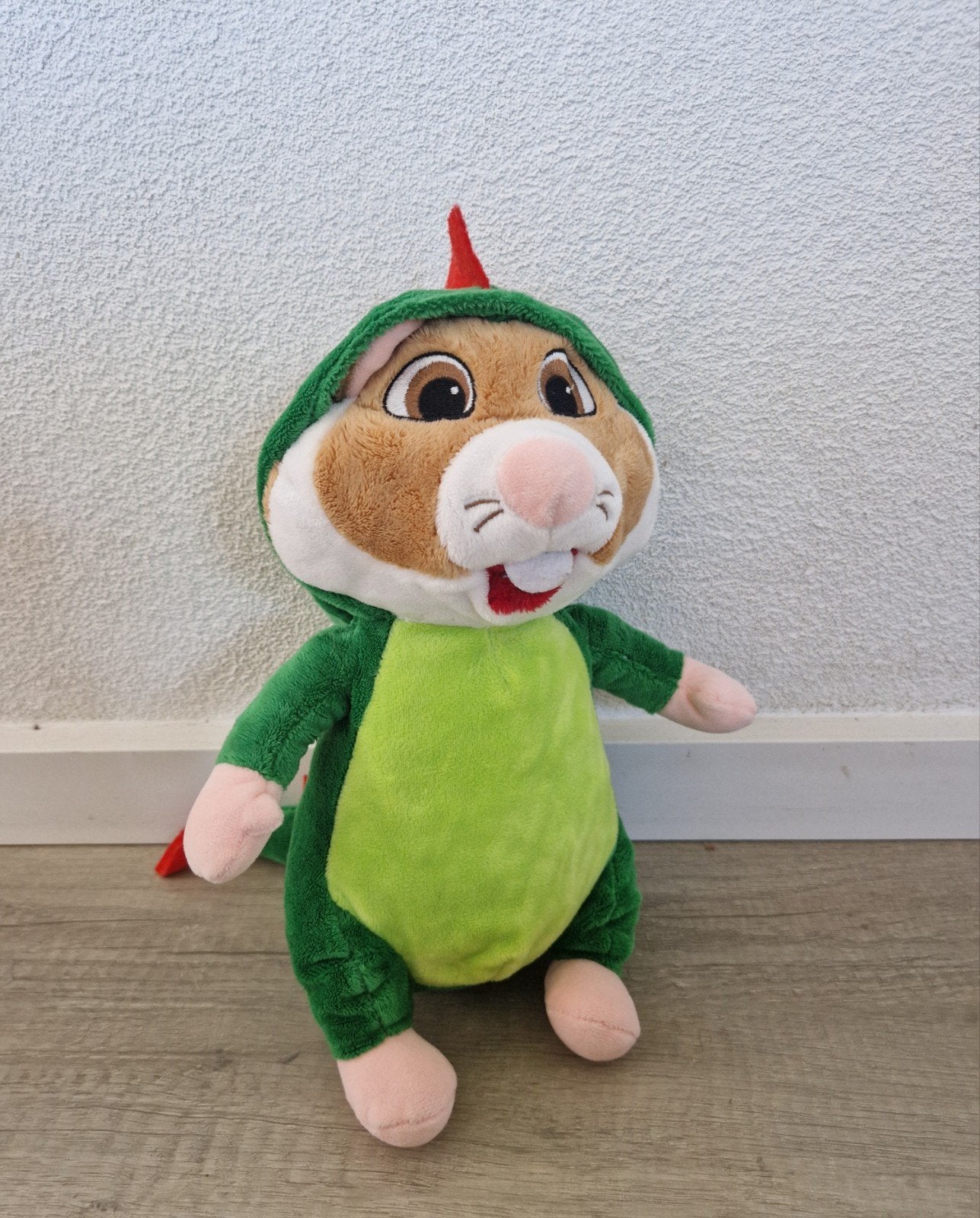efteling albert heijn ah knuffel hamster draak groen, Verzamelen, Ophalen of Verzenden, Zo goed als nieuw, Overige typen