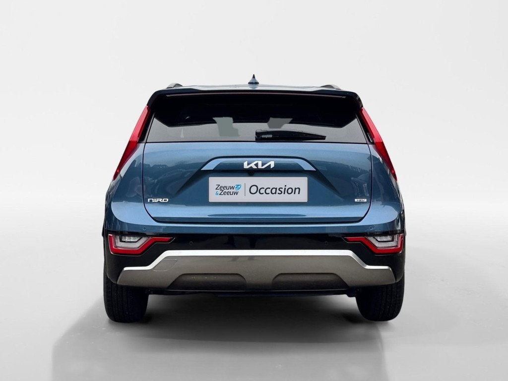 Kia Niro 1.6 GDi Hybrid DynamicPlusLine | Schuifdak | Head u, Auto's, Kia, 137 pk, Gebruikt, Euro 6, Blauw