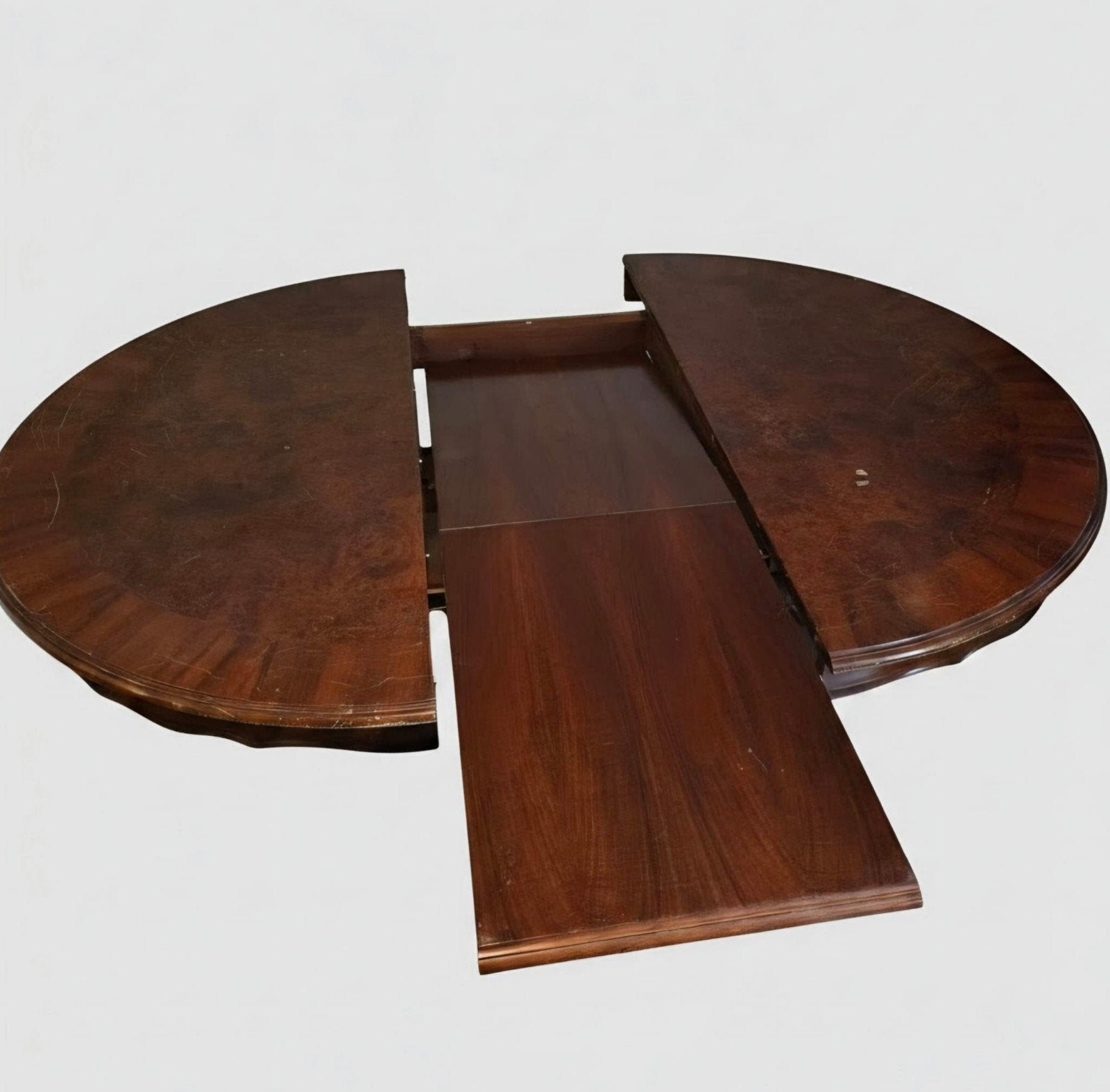 tafel met 4 stoelen en bijbehoren, Ophalen, Gebruikt, 50 tot 100 cm, Rond