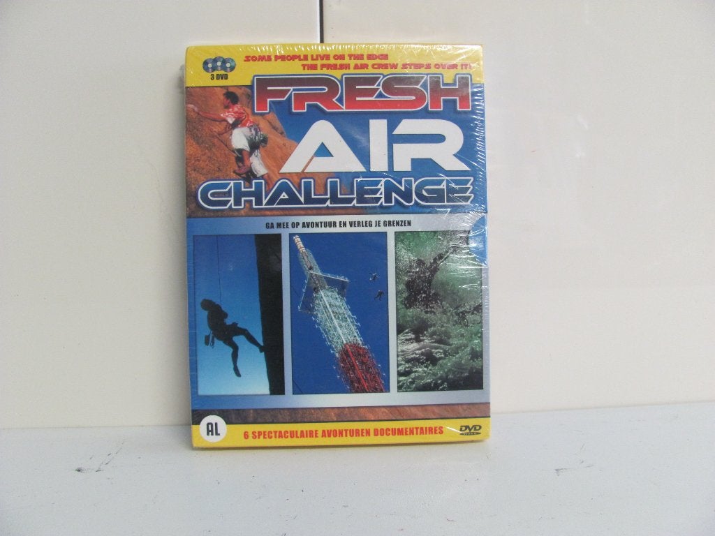 3 dvd boxset fresh air challenge, Engels, Alle leeftijden, Nederlands, Overige genres
