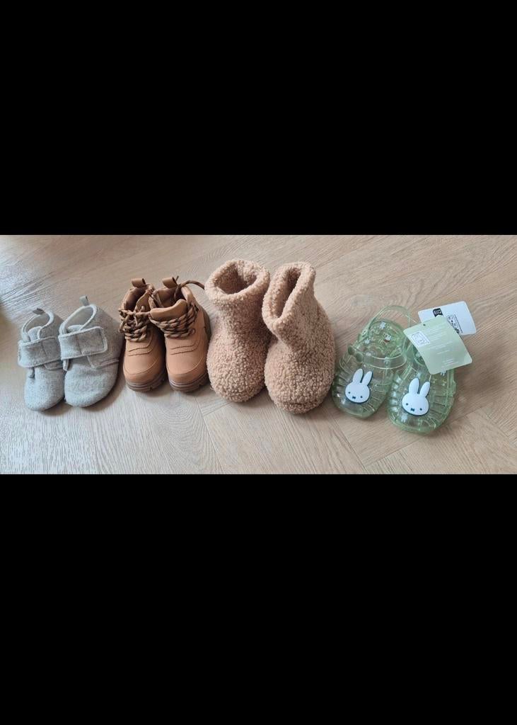 Babyschoentjes maat 21 en maat 22, Gebruikt, Jongetje of Meisje, Laarsjes, Ophalen of Verzenden