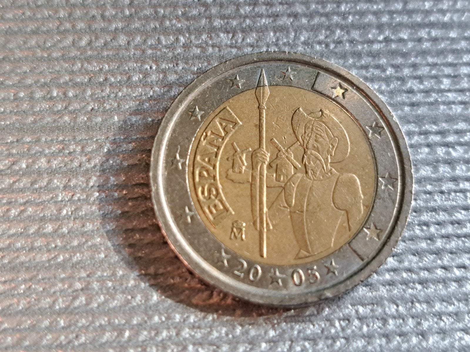 2 euro cc Spanje Don Quichot 2005, Ophalen of Verzenden, Spanje, 2 euro