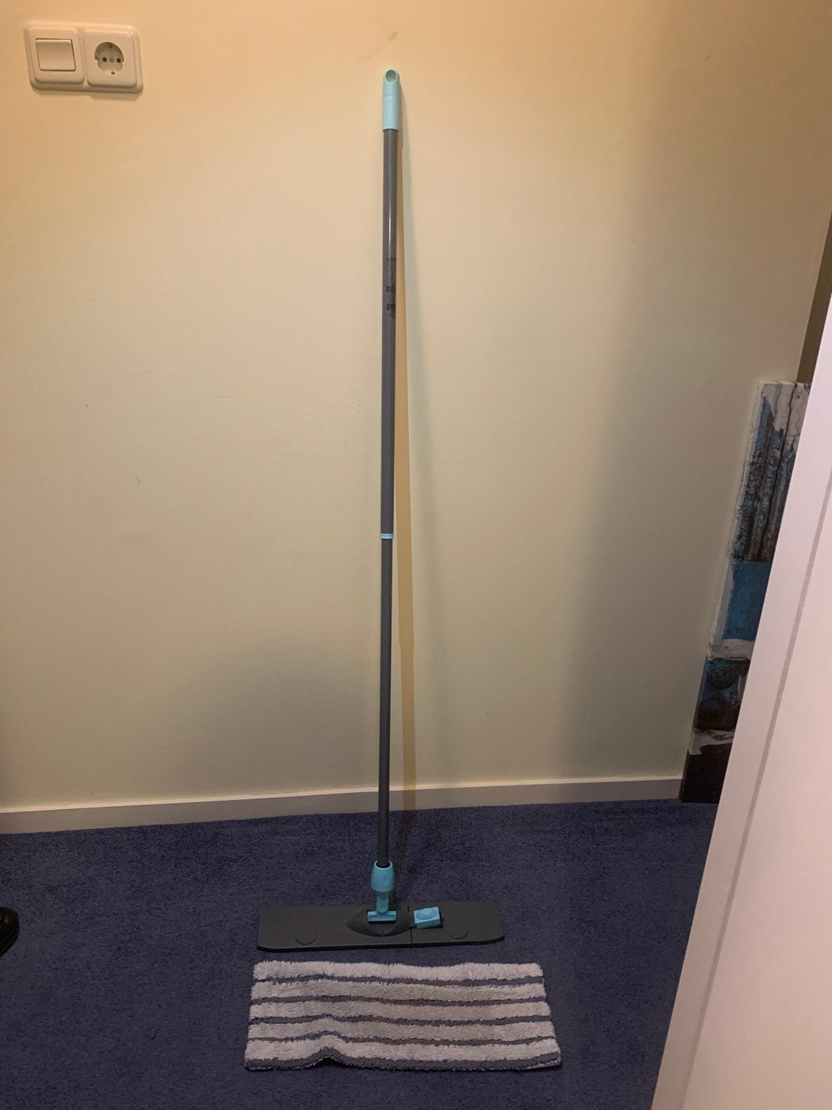Mop met steel, Ophalen, Mop of Dweil