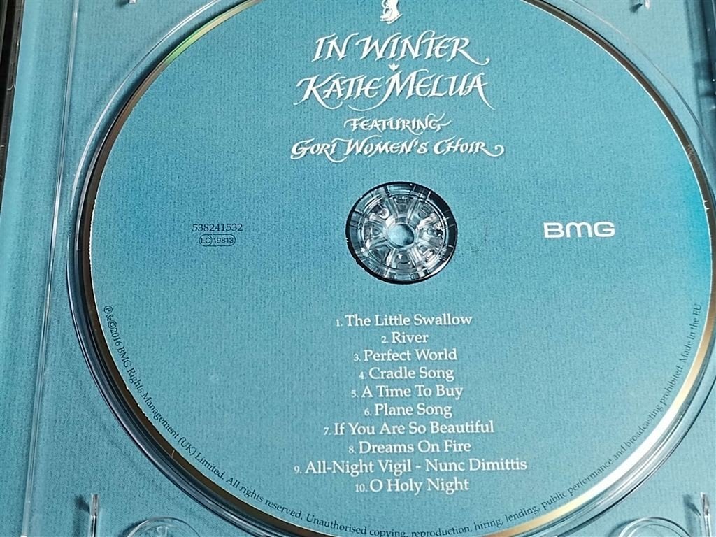 Katie Melua Featuring Gori Women's Choir ‎– In Winter, Ophalen of Verzenden, Zo goed als nieuw