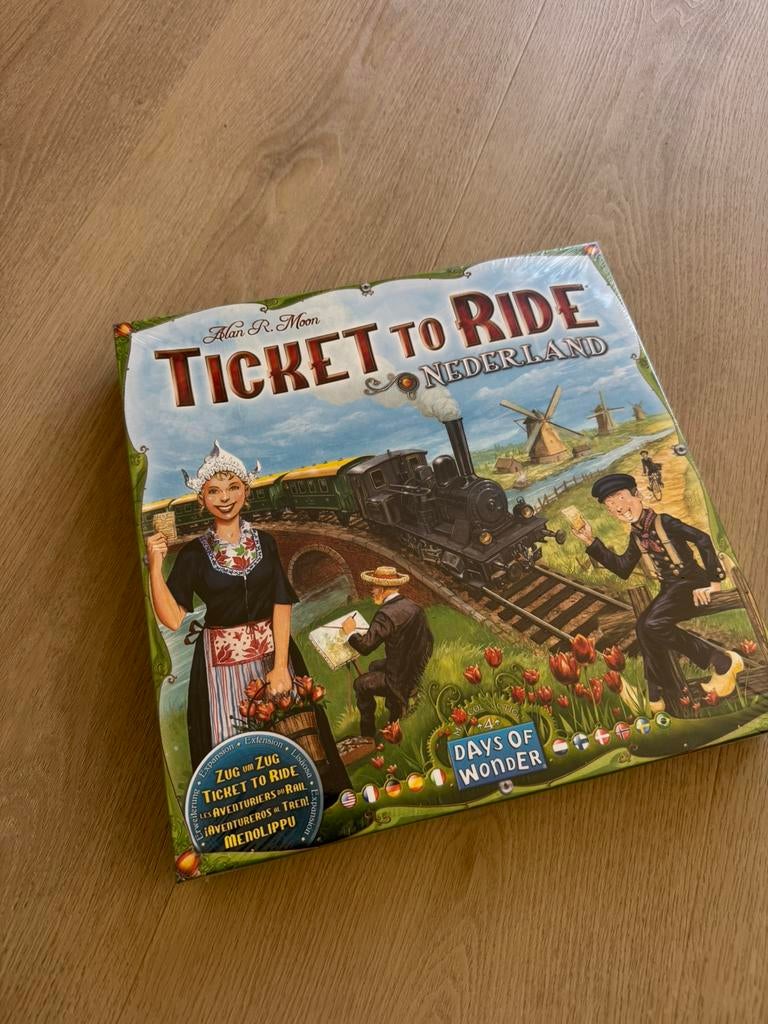 Ticket to ride - Nederland (uitbreiding), Hobby en Vrije tijd, Gezelschapsspellen | Kaartspellen, Ophalen, Nieuw