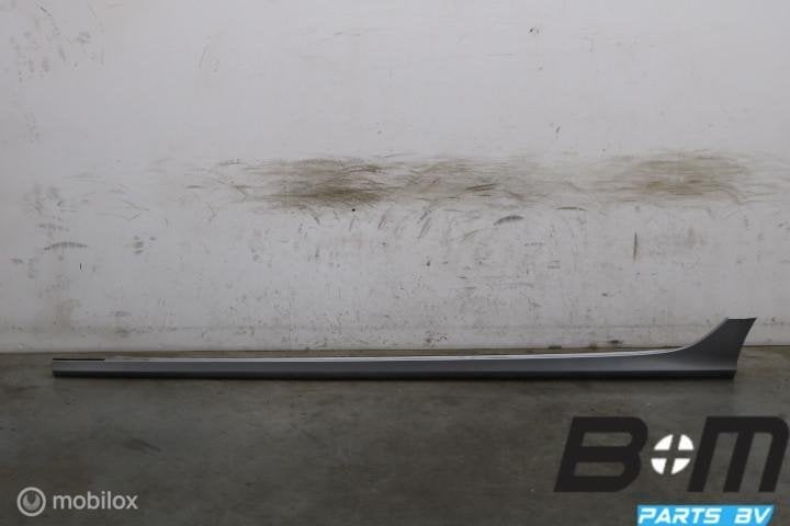 Sideskirt links Audi A6 4G FL LZ7G 40km 4G08538555K, Gebruikt