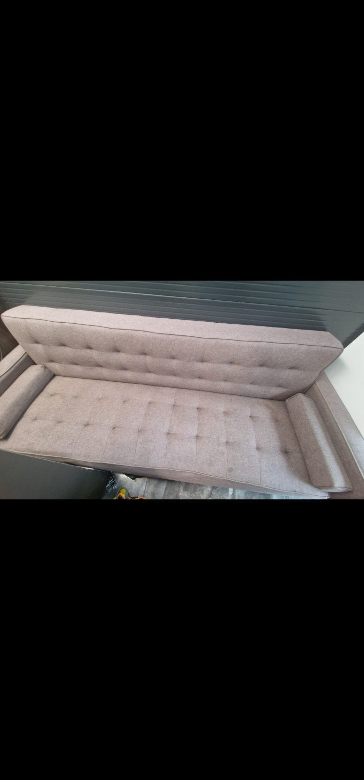 Slaapbank 200x140 cm in nette staat, Huis en Inrichting, Ophalen, Tweepersoons, 140 cm, Zo goed als nieuw