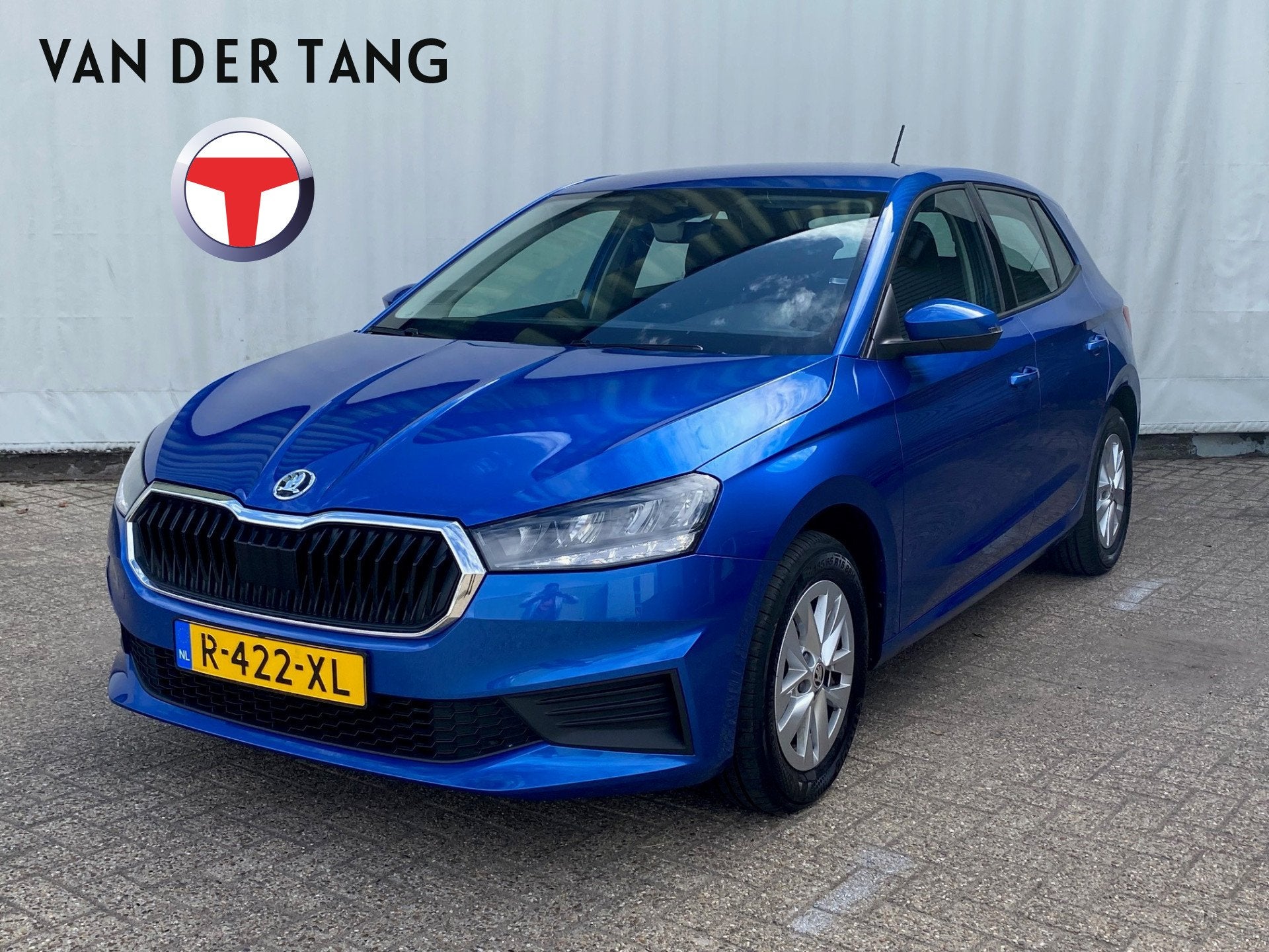 Skoda Fabia 1.0 TSI Amb. DSG 110pk / LEEGVERKOOP (bj 2022), Auto's, 12 maanden, Stof, Gebruikt, Blauw