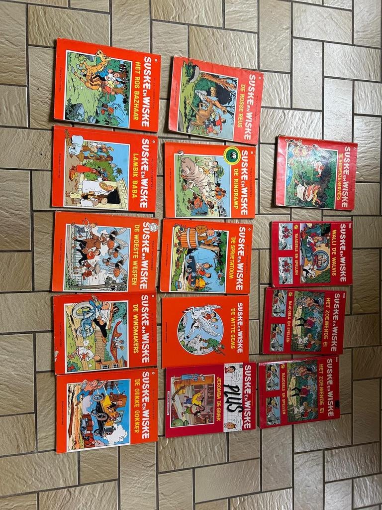 Suske en Wiske Boeken - 14 Stuks in Goede Staat, Boeken, Stripboeken, Ophalen of Verzenden