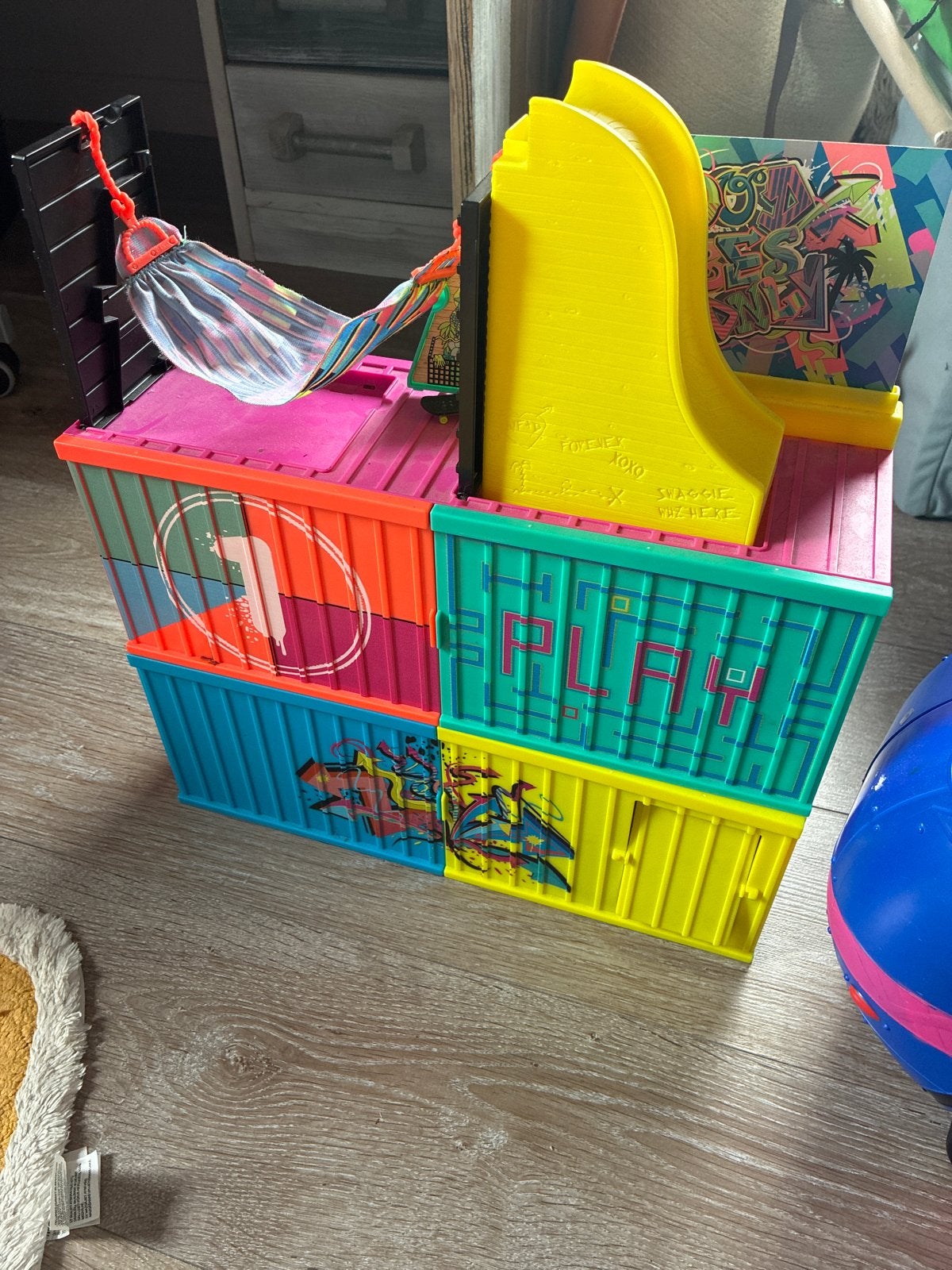 L.O.L. Surprise! Speelset met Camper en Containerhuis, Ophalen of Verzenden, Gebruikt, Meisje