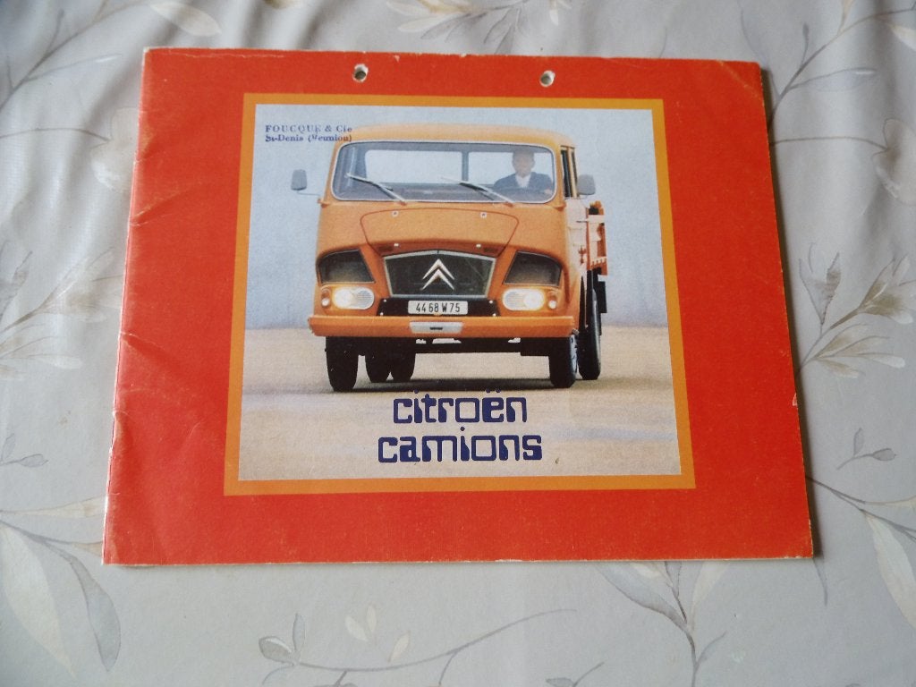 Citroen bedrijfswagens 350 t/m 800 en K serie 1969, Verzenden, Zo goed als nieuw, Citroën
