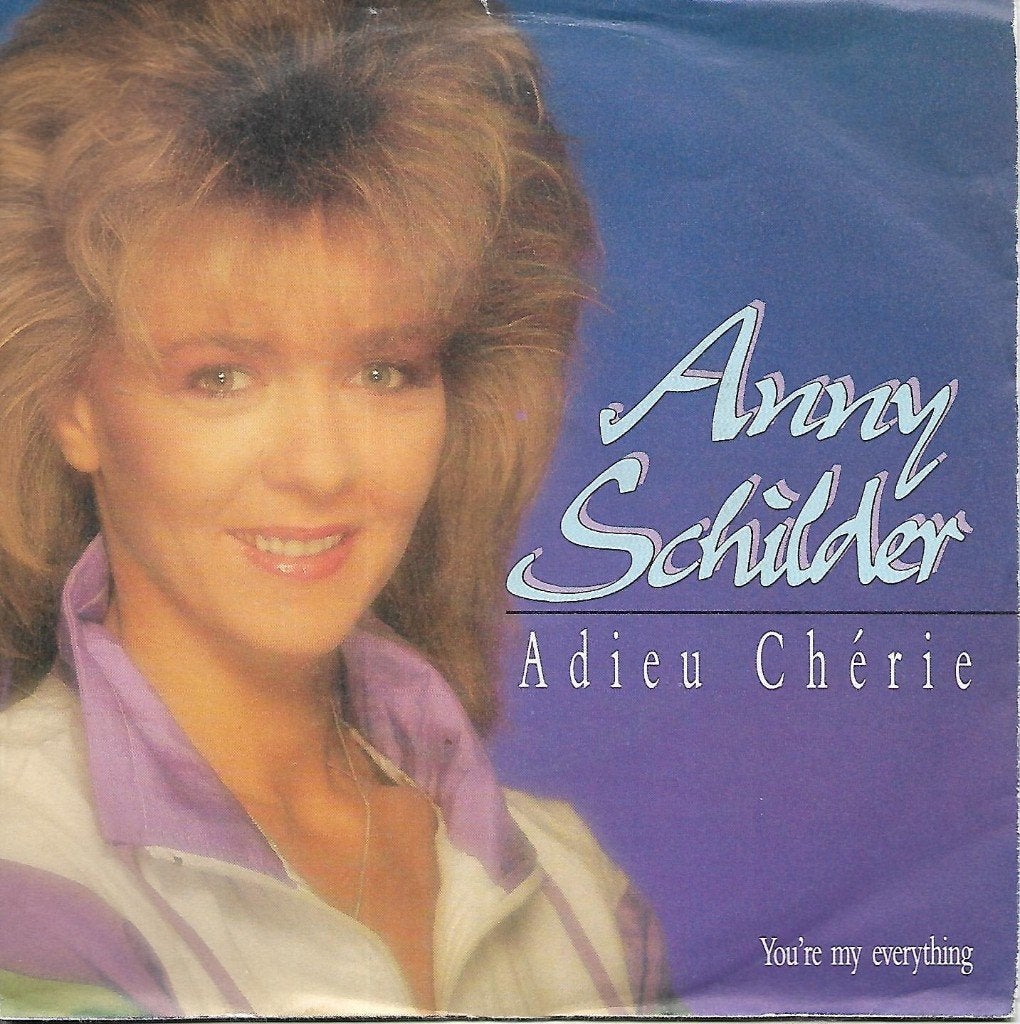 Anny Schilder - Adieu chérie, Gebruikt, 7 inch, Single, Pop