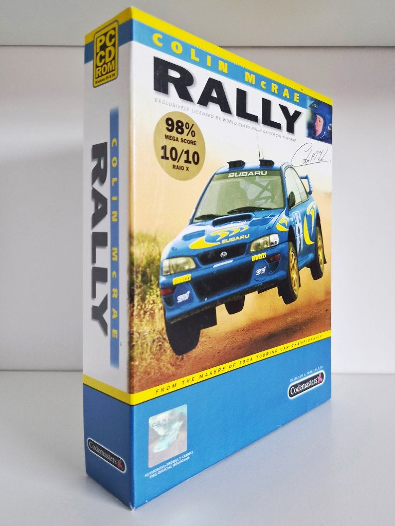 Colin McRae Rally - PC Big Box, 1 speler, Racen en Vliegen, Ophalen of Verzenden, Zo goed als nieuw