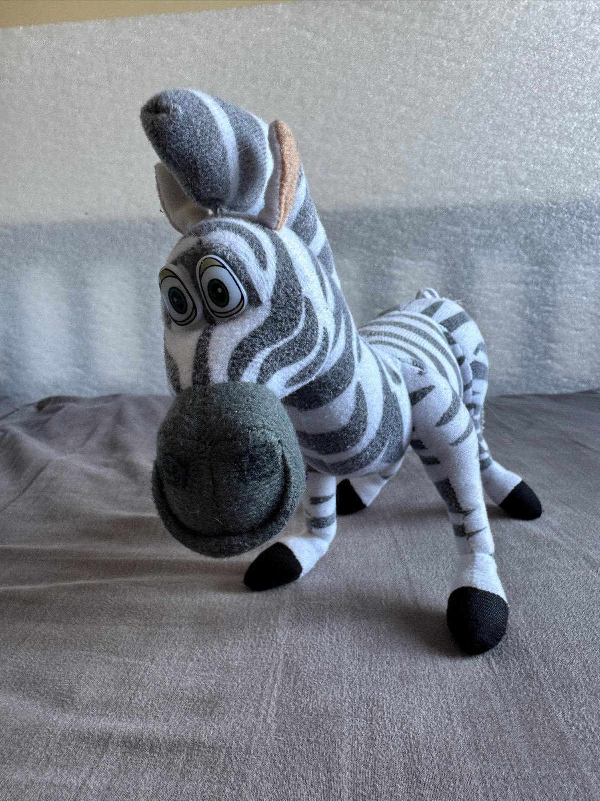 Marty de Zebra Knuffel uit Madagascar 20cm lang, Gebruikt, Overige merken, Overige karakters, Overige typen