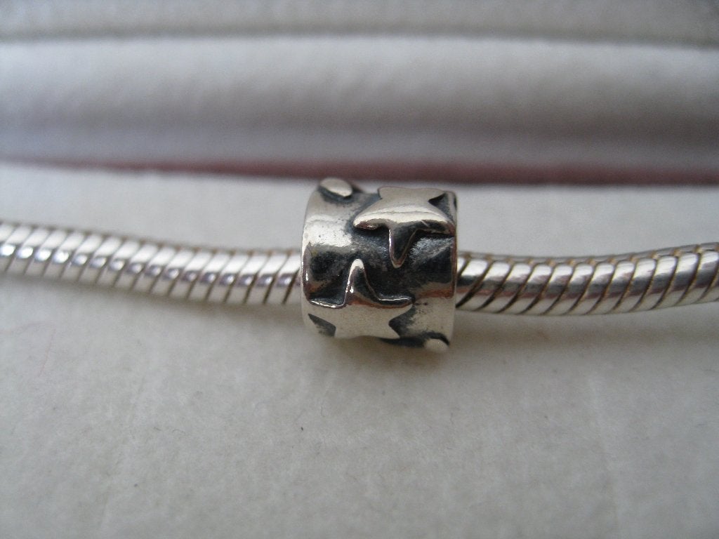 Pandora Bedel Zon Maan en sterren, Verzenden, Zo goed als nieuw, Zilver, Pandora