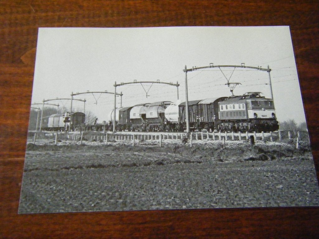 F42 - NS - Trein - Locomotief - Mooi/Oud 19, Ophalen of Verzenden, Trein, Overige typen