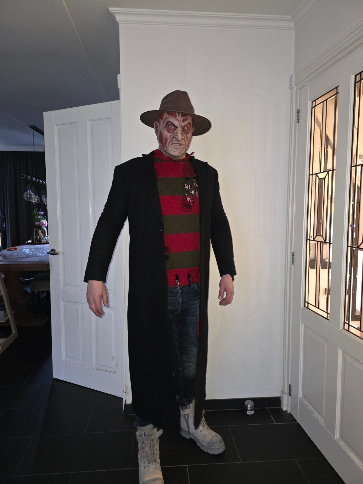 Freddy Krueger wes craven Kostuum Set, Ophalen of Verzenden