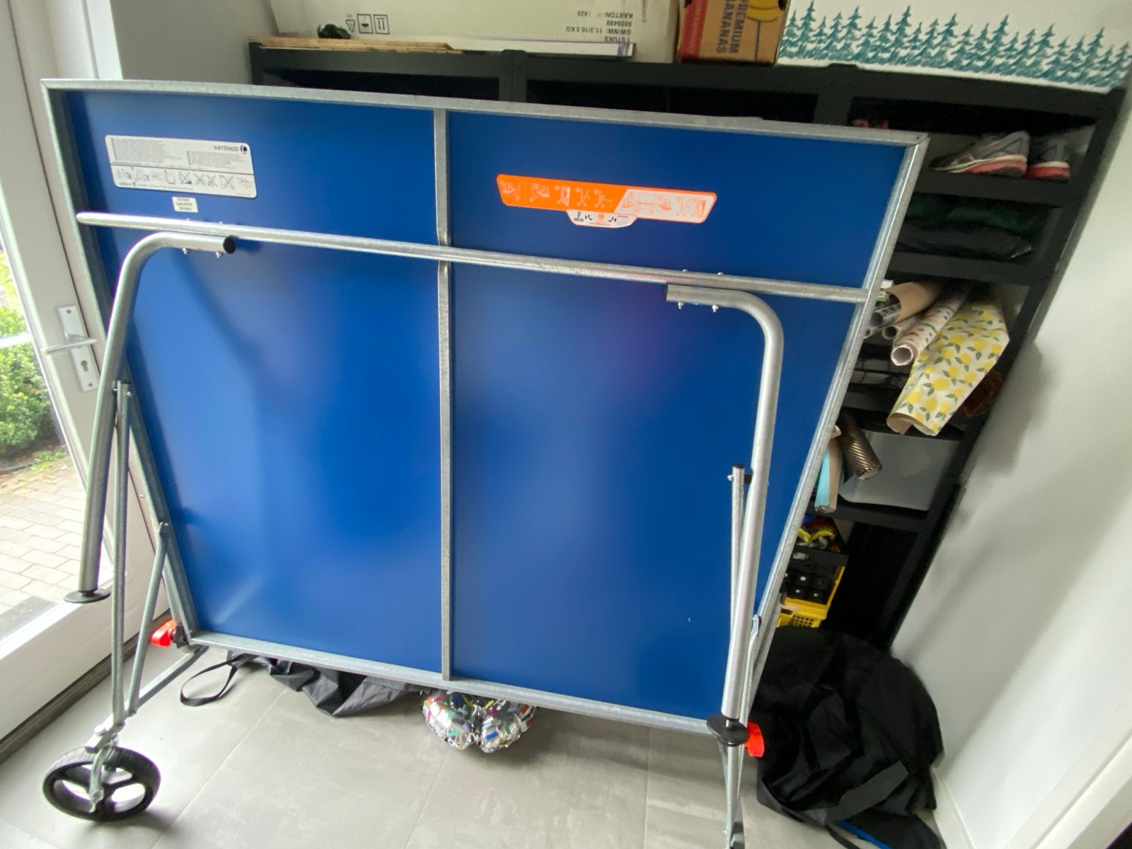 Decathlon Pongori PPT 500 Outdoor Tafeltennistafel, Sport en Fitness, Ophalen of Verzenden, Zo goed als nieuw, Tafel Outdoor, Inklapbaar