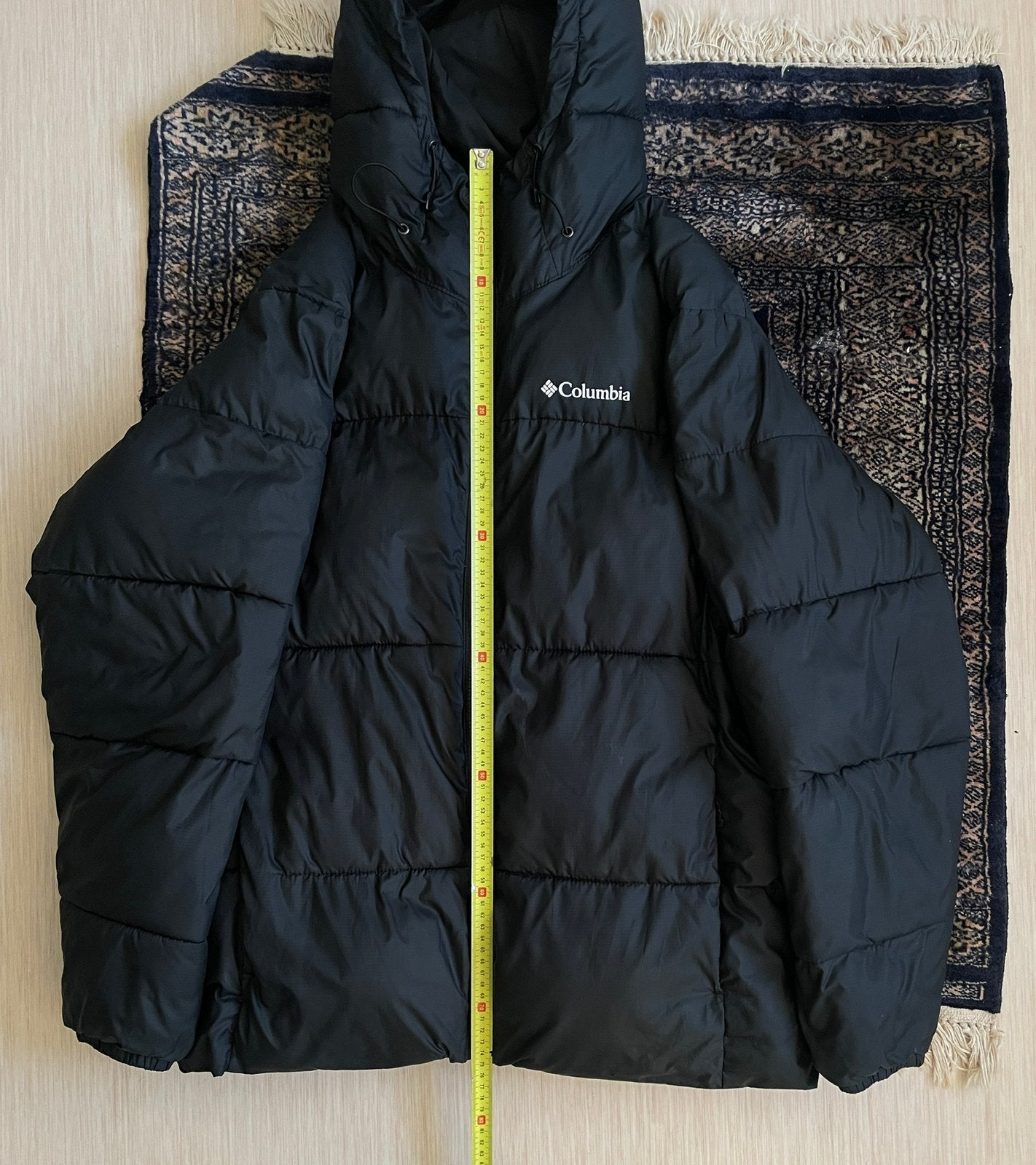 Colombia puffer jas, Kleding | Heren, Verzenden, Zo goed als nieuw, Maat 52/54 (L), Blauw