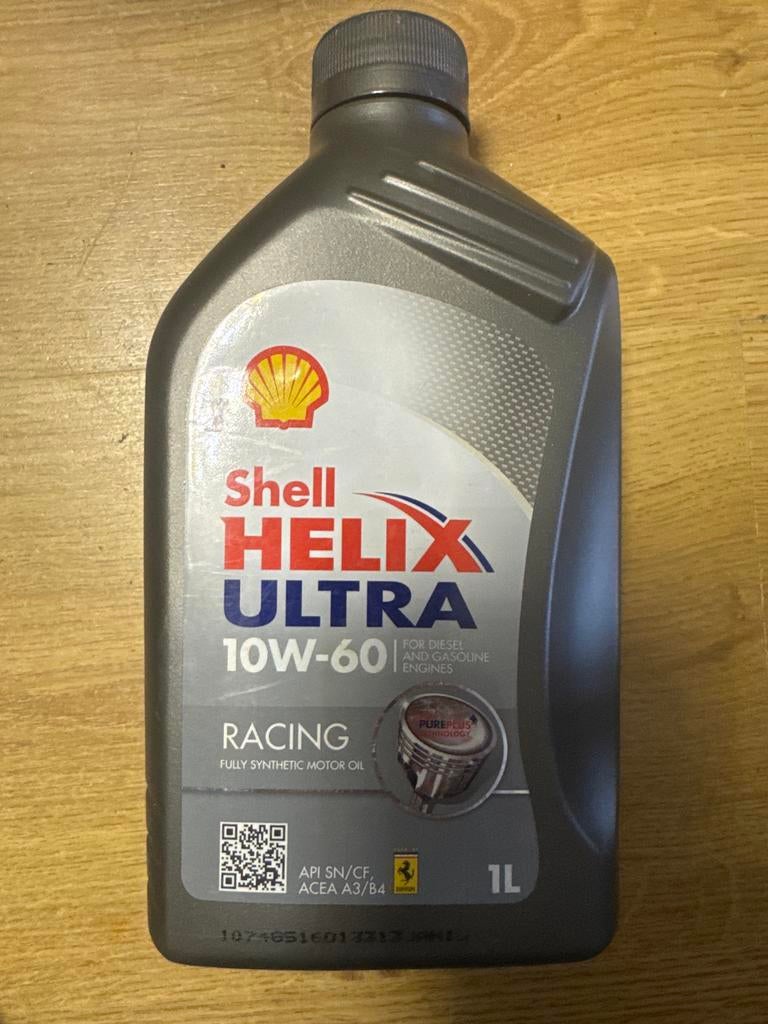 Shell Helix Ultra 10W-60 Racing Volledig Synthetische Motoro, Ophalen of Verzenden, Nieuw, Universele onderdelen