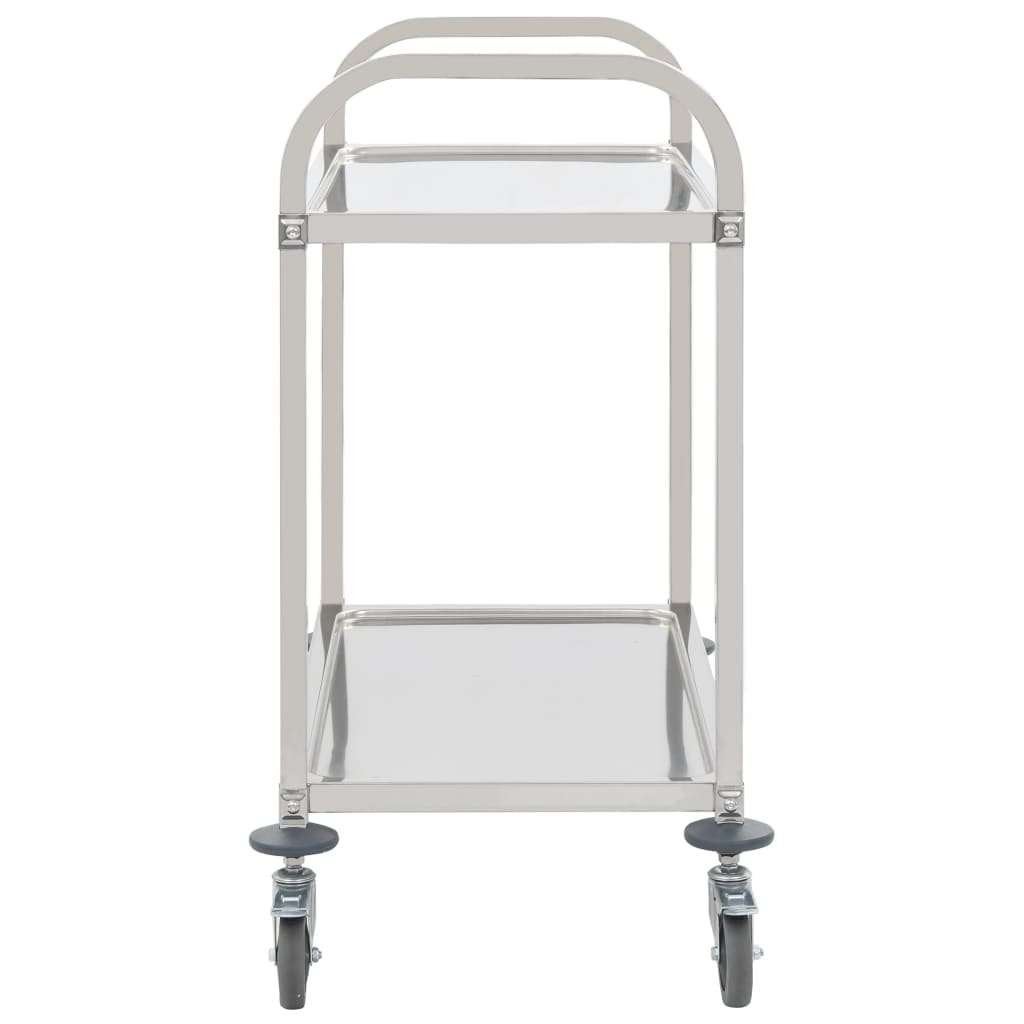 Keukentrolley trolley serveerwagen 2 etages GRATIS BEZORGD!, Overige typen, Verzenden, Nieuw, Metaal