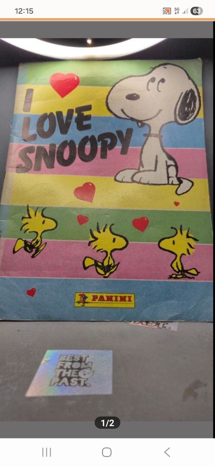 Panini I Love Snoopy stickerboek - Leeg, Ophalen of Verzenden