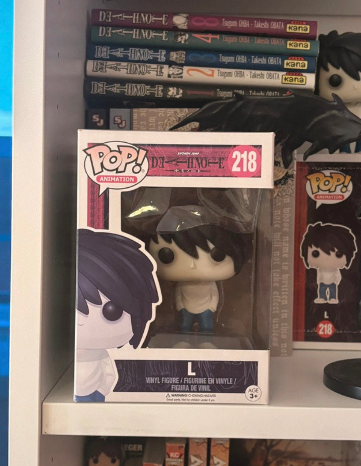 L Deathnote funko pop, Ophalen of Verzenden, Zo goed als nieuw
