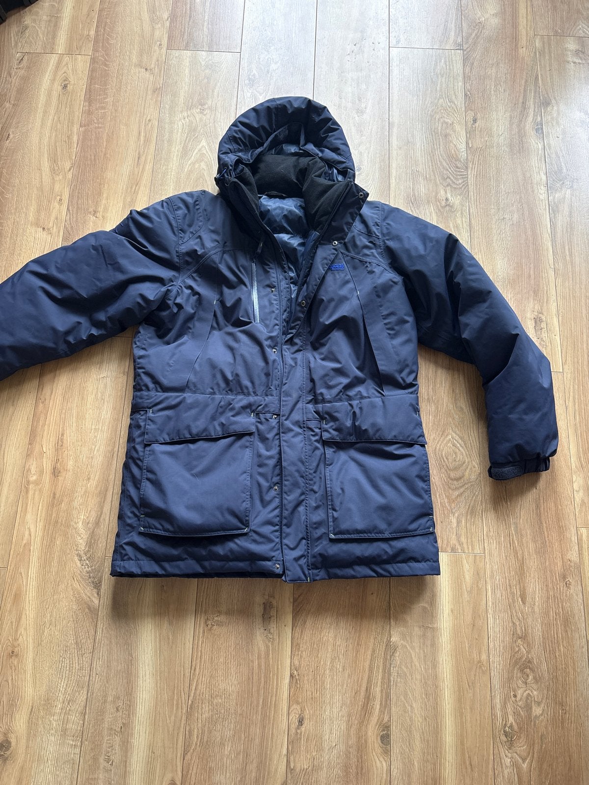 Bergans Granitt Down Parka - Maat XL, Ophalen of Verzenden, Zo goed als nieuw, Maat 56/58 (XL), Blauw