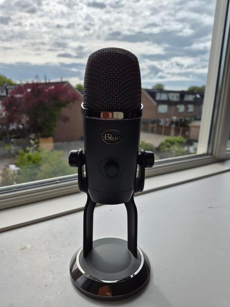 Blue yeti microfoon op standaard, Ophalen