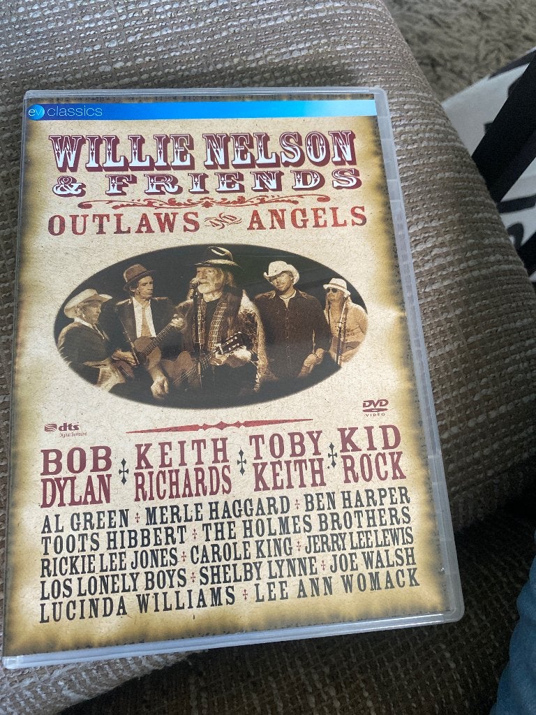 Willie Nelson & Friends - Outlaws & Angels DVD, Engels, Vanaf 16 jaar, Ophalen of Verzenden, Zo goed als nieuw