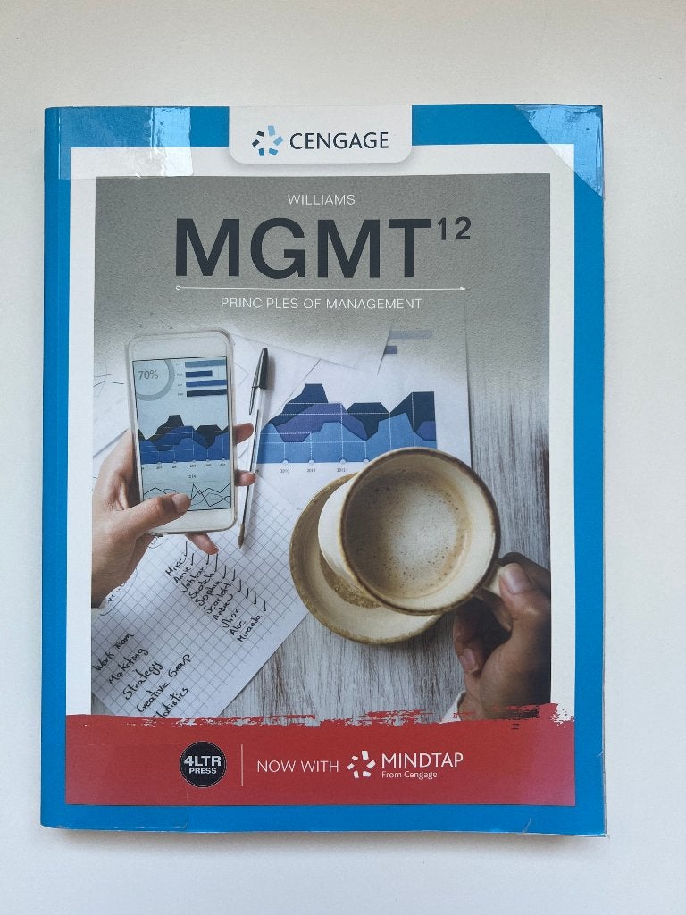 MGMT 12e druk, Ophalen of Verzenden, Zo goed als nieuw, Management