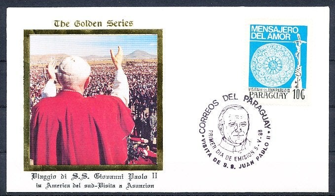 Paraquay 1988 M4219 1e dag, Ophalen of Verzenden, Gestempeld, Zuid-Amerika
