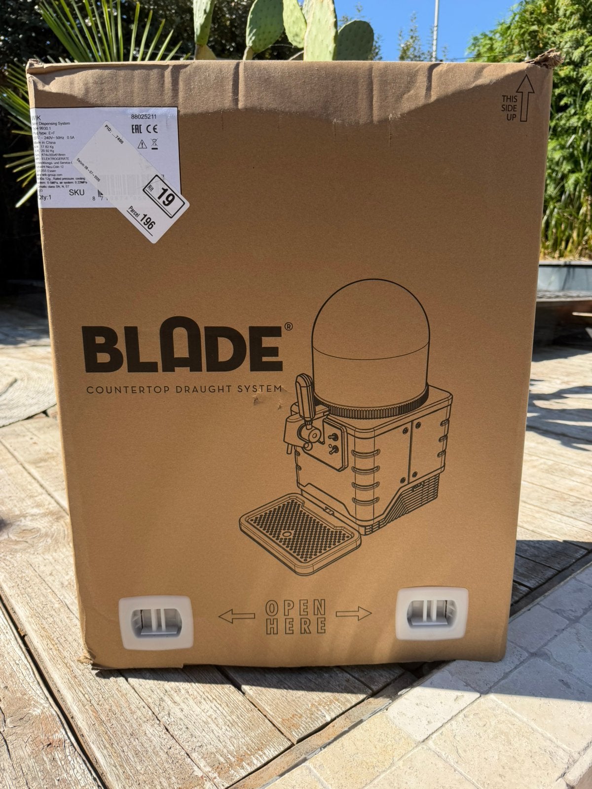Te koop een Blade thuistap nieuw in doos, Witgoed en Apparatuur, Thuistaps, Ophalen, Zo goed als nieuw, Overige merken