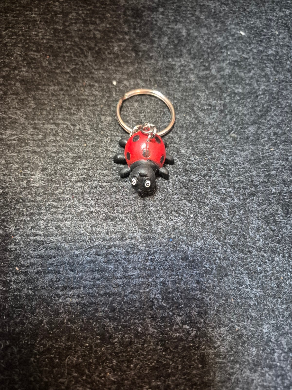 lieveheersbeestje sleutelhanger, Ophalen of Verzenden, Zo goed als nieuw