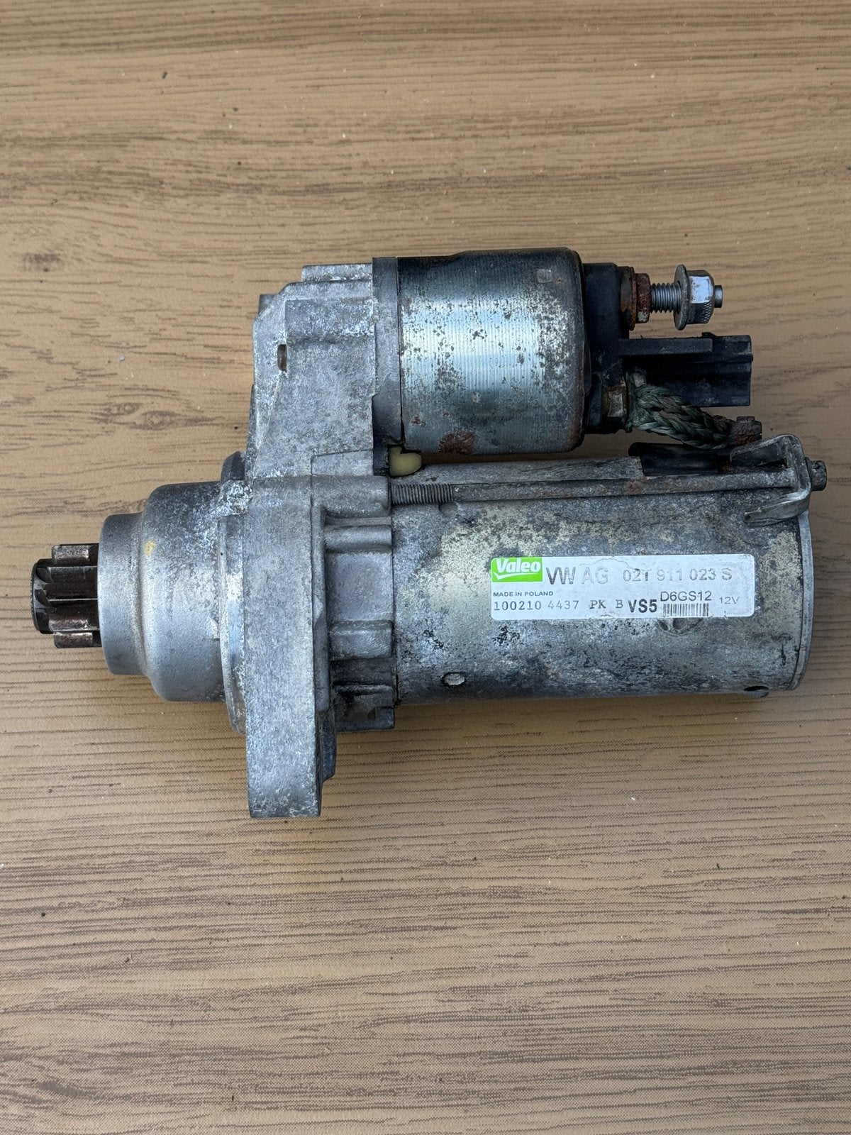 Startmotor vw polo 6r, Ophalen of Verzenden, Gebruikt