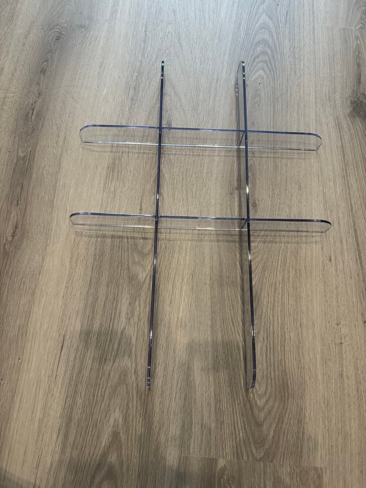 IKEA komplement Plank/Ladeverdeler - Transparant, Verzenden, Zo goed als nieuw, Kunststof, Modern