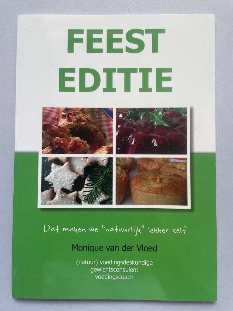 Feesteditie - Monique van der Vloed, Verzenden, Zo goed als nieuw, Gezond koken, Nederland en België