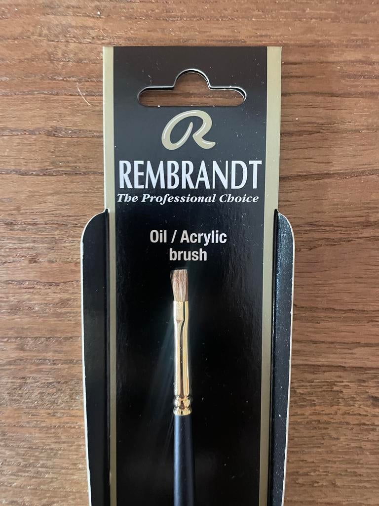 Rembrandt Olie/Acryl Kwast - Pure Red Sable, Maat 4 NIEUW, Ophalen of Verzenden, Nieuw, Penseel of Kwast