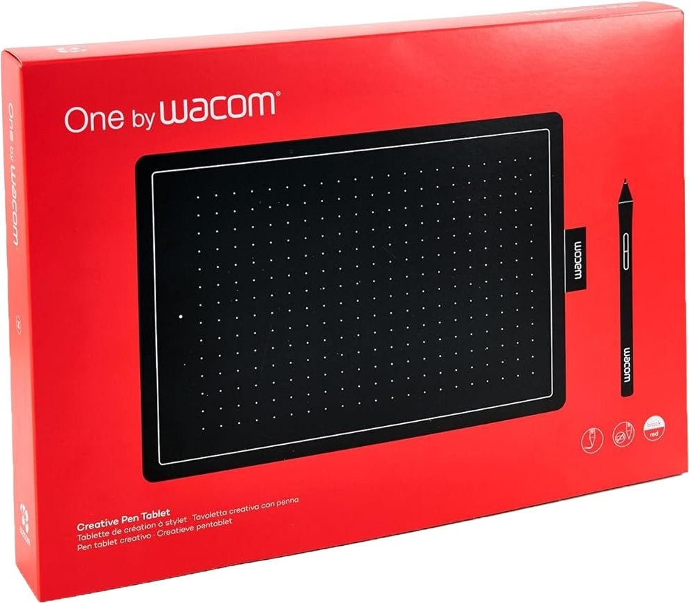 Wacom One by Wacom Medium, Ophalen of Verzenden, Zo goed als nieuw, Bedraad, Wacom