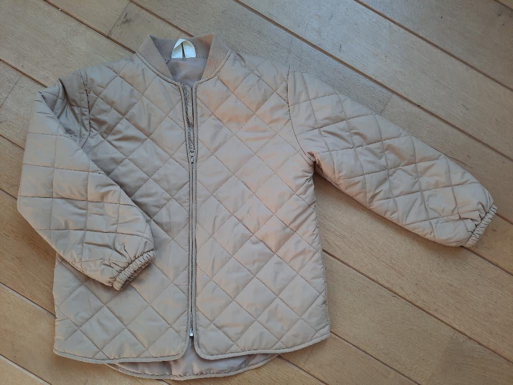 Arket jack jas beige doorgestikt maat 122/128, Ophalen of Verzenden, Arket, Meisje, Jas