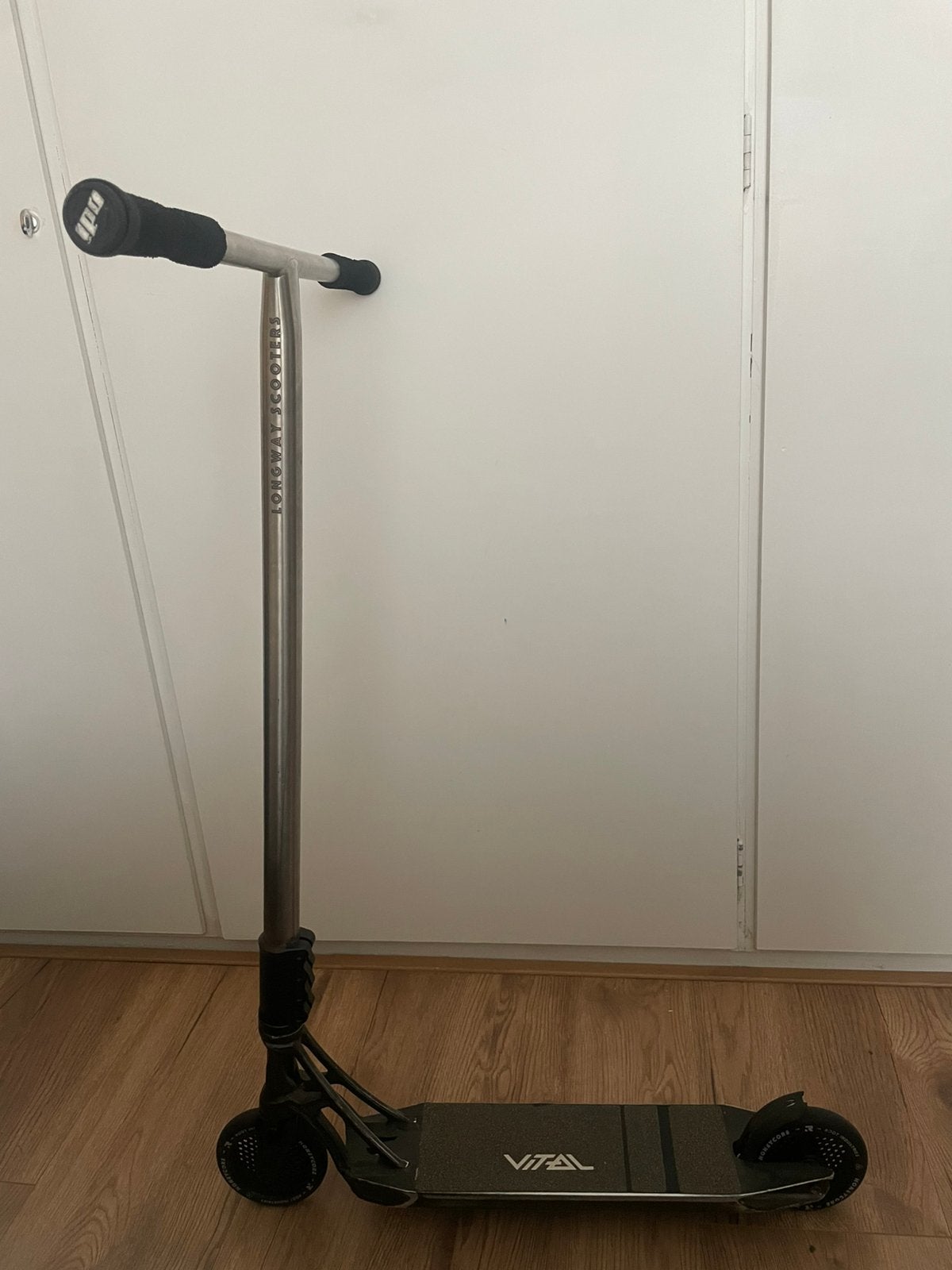 Professionele Stuntstep (Custom), Fietsen en Brommers, Ophalen, Zo goed als nieuw, Gewone step