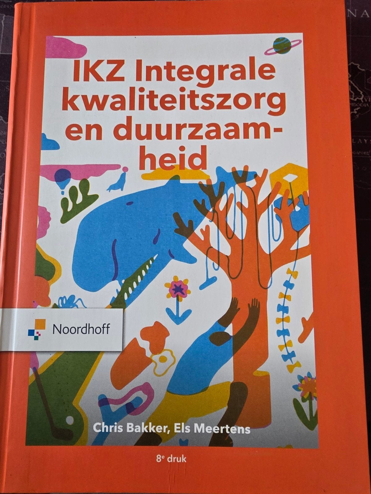 IKZ Integrale kwaliteitszorg en duurzaamheid - 8e druk, Zo goed als nieuw, Chris Bakker, Els Meertens, Gamma, HBO