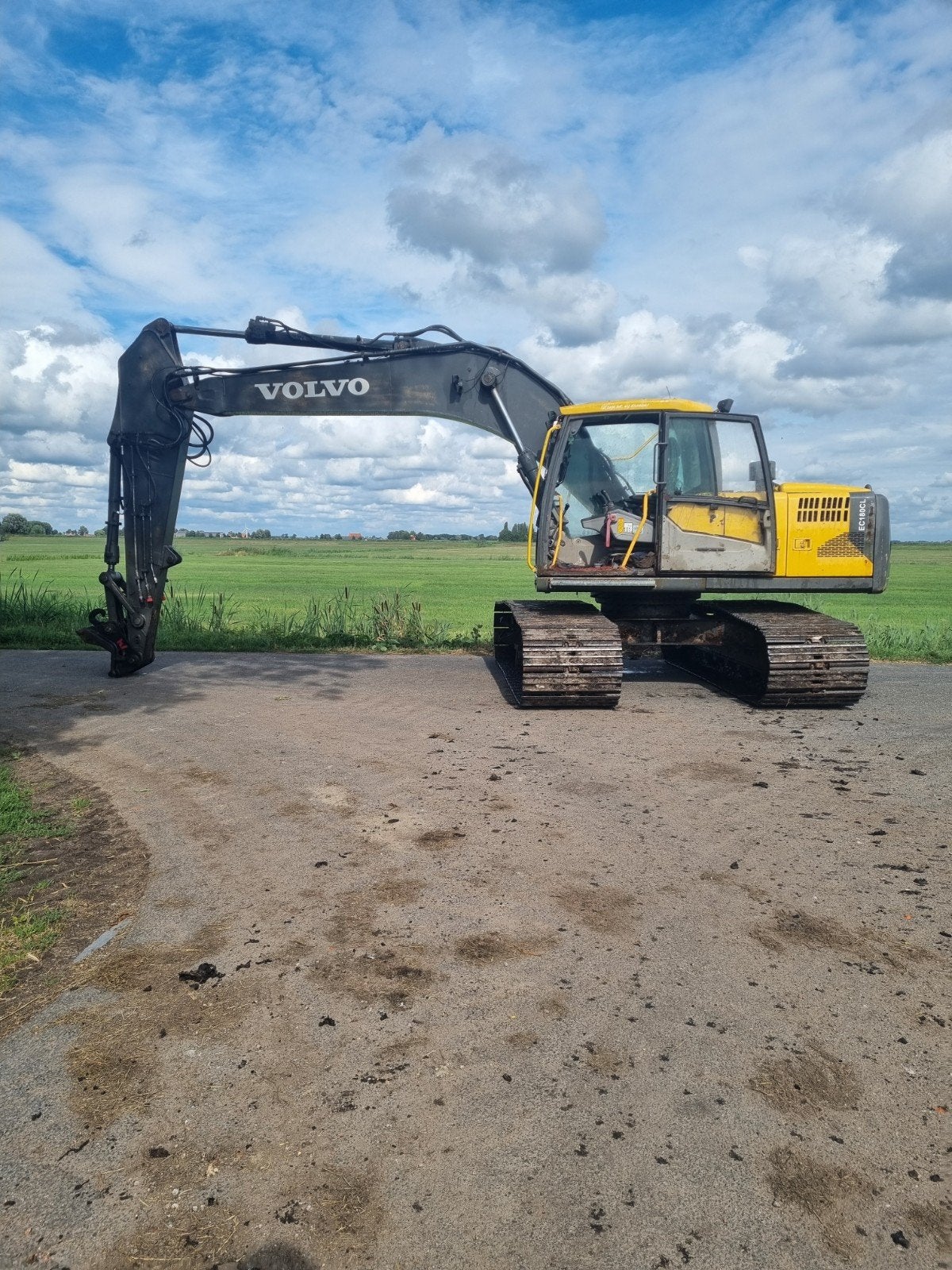 Volvo EC180C Rupskraan, Ophalen, Graafmachine