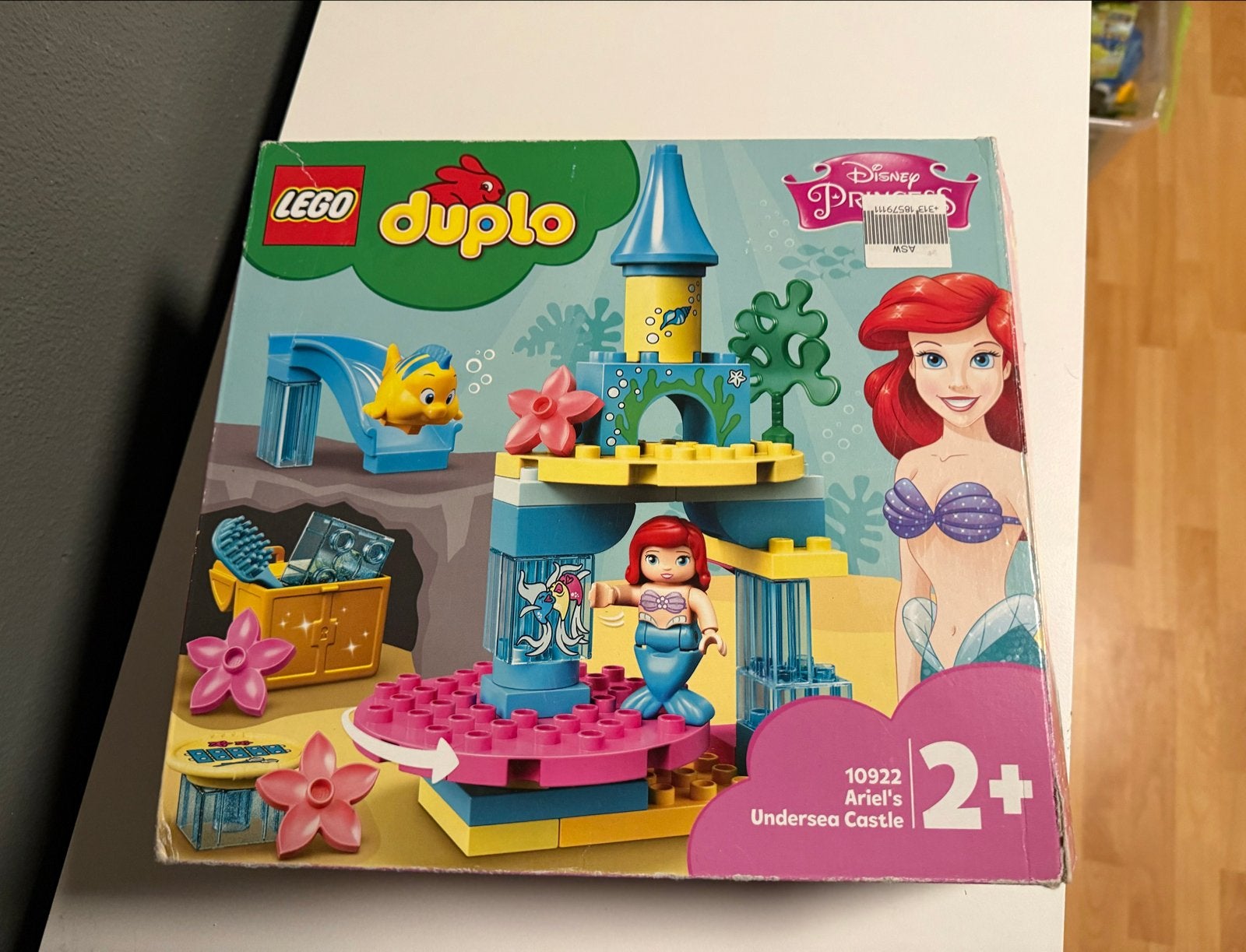 Lego Duplo Disney Princess 10922 Ariëls Onderzeese Kasteel, Kinderen en Baby's, Ophalen of Verzenden, Zo goed als nieuw, Compleet