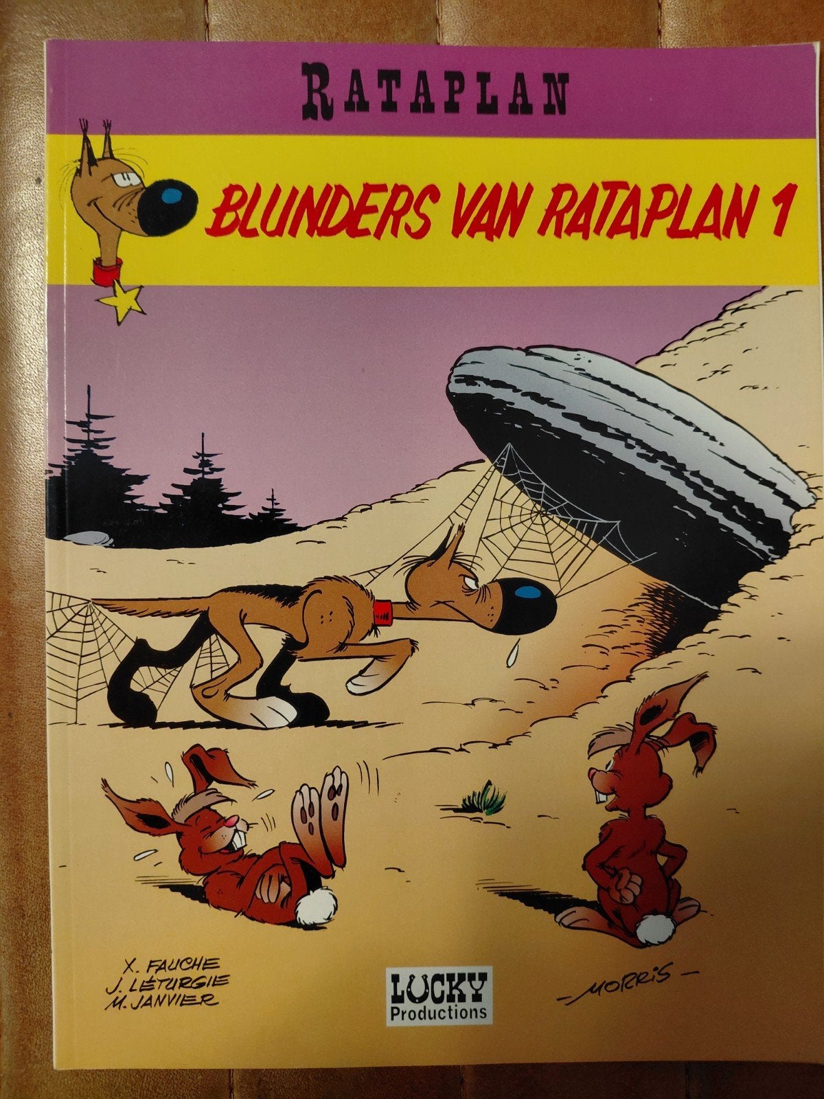 Rataplan - Blunders van Rataplan 1 sc., Eén stripboek, Ophalen of Verzenden